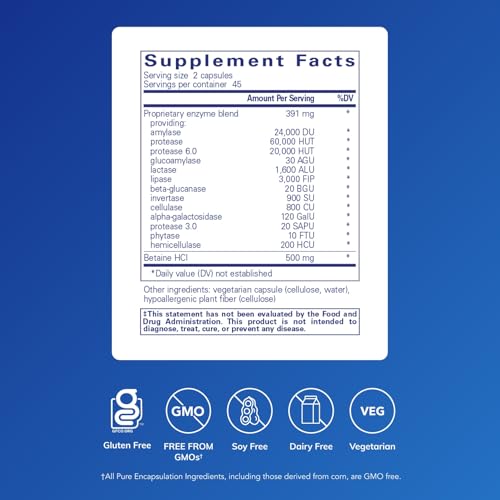 suplemento vegetariano de Pure Encapsulations
