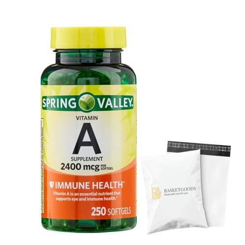 suplemento vitamina A Spring Valley