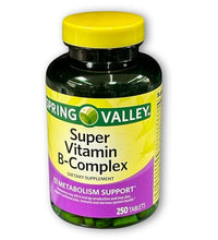 Suplemento vitamínico B-Complex para salud