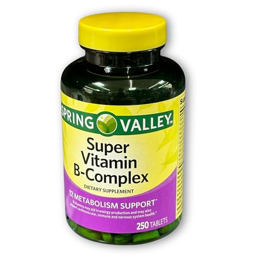 Suplemento vitamínico B-Complex para salud