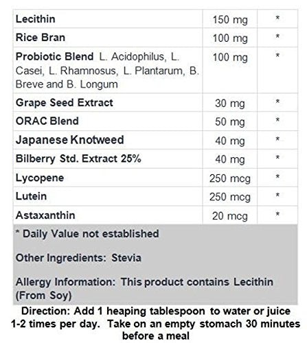 Suplemento vitamínico con frutas naturales
