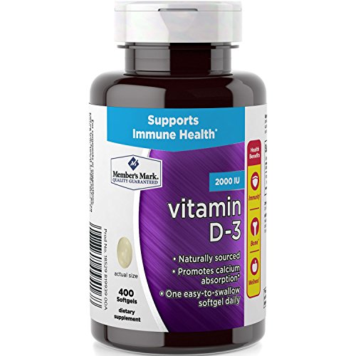 suplemento vitamínico Member's Mark D-3