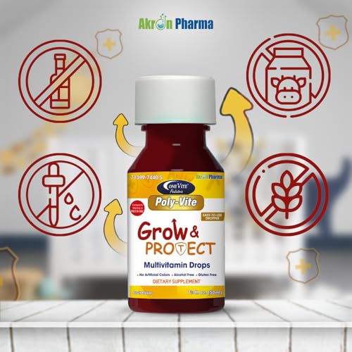 Suplemento vitamínico Poly-Vite sabor agradable
