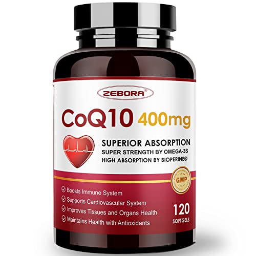 Suplemento ZEBORA CoQ10 para energía