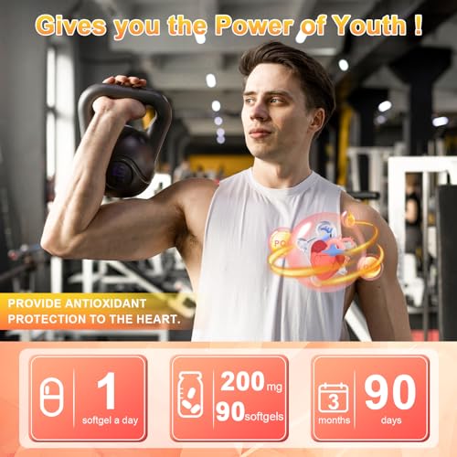 Suplementos antioxidantes CoQ10 KFG