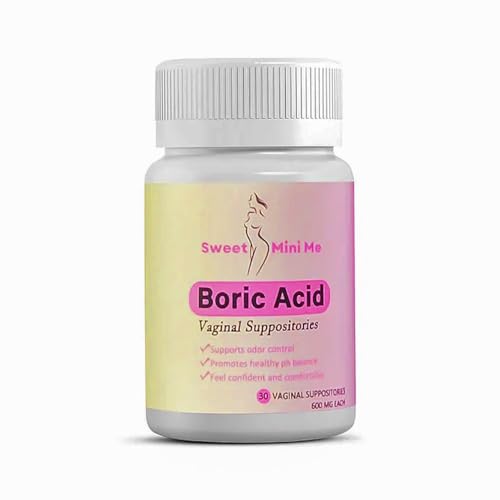 Suplementos de ácido bórico para salud vaginal