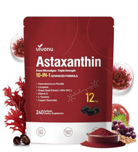 Suplementos de astaxantina antioxidantes