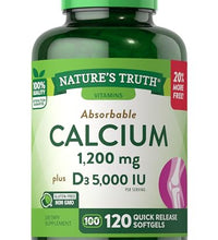 Suplementos de calcio con vitamina D