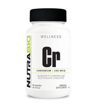 suplementos de cromo quelado NutraBio