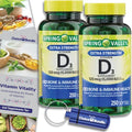 Suplementos de Vitamina D3 5000 IU