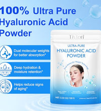 Suplementos veganos de ácido hialurónico