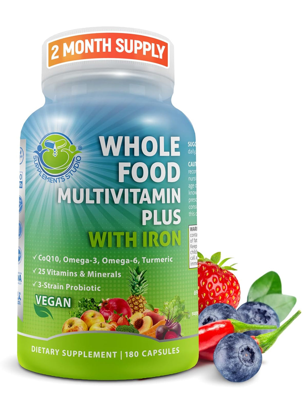 SUPPLEMENTS STUDIO multivitamínico con hierro