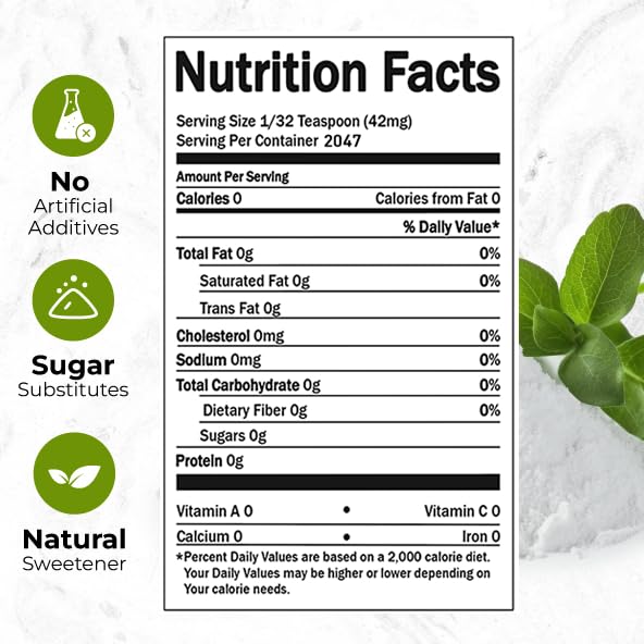 Sustituto natural del azúcar para postres