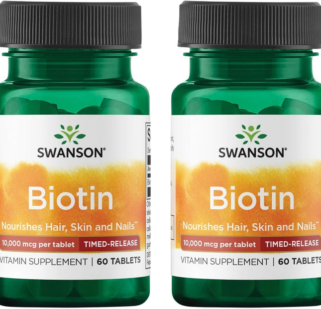 Swanson Biotina 10000 mcg