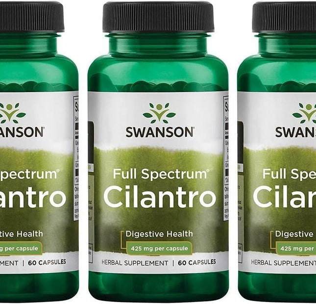 Swanson Cilantro 425 mg 60 cápsulas