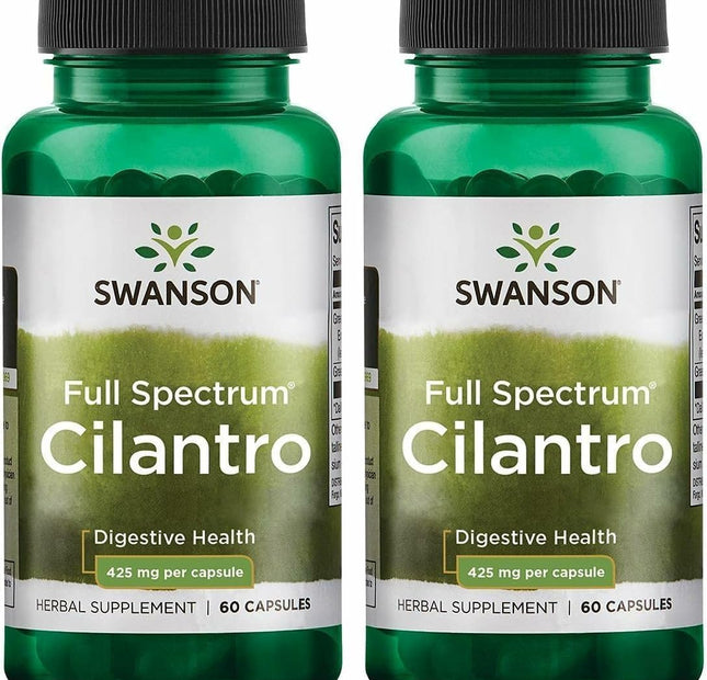 Swanson Cilantro 425 mg cápsulas