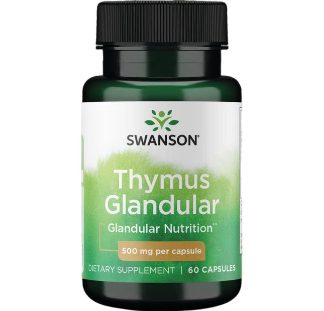 Swanson Glandular de Timo 60 cápsulas