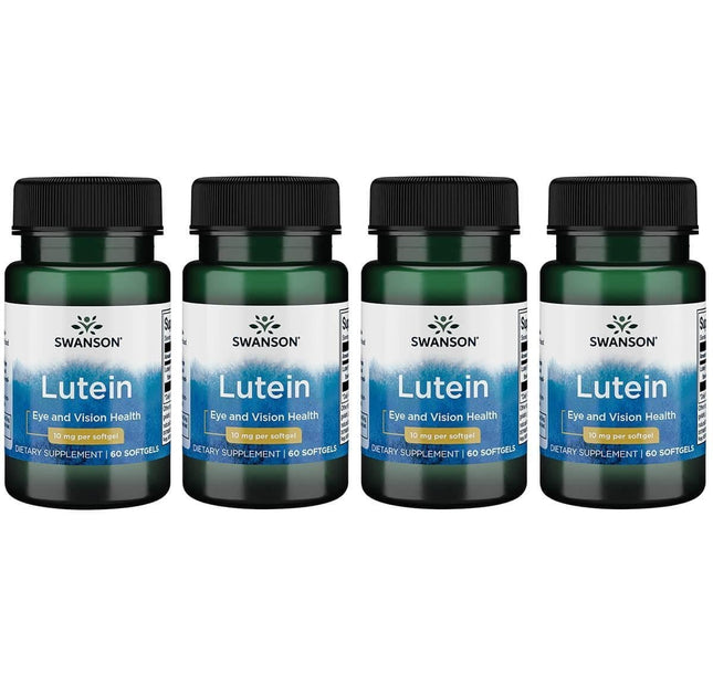 Swanson Luteína 10 mg cápsulas blandas