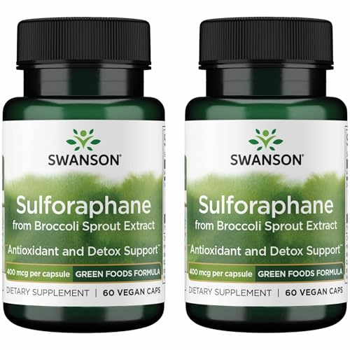 Swanson Sulforafano 0.4% cápsulas