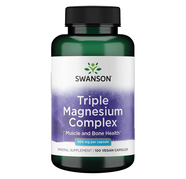 Swanson Triple Magnesio 400 mg