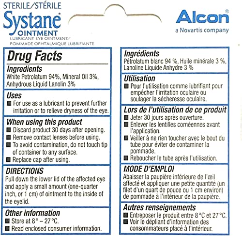 Systane ungüento para hidratación ocular