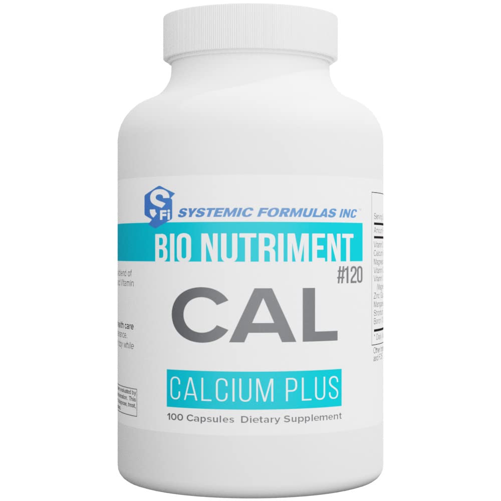 Systemic Formulas Calcio Plus cápsulas