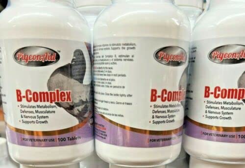 tabletas B-Complejo para aves saludables