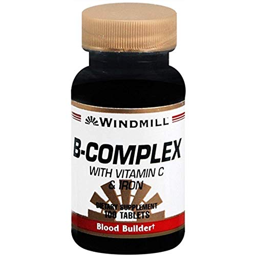 tabletas B-Complejo Windmill con vitamina C