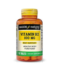 tabletas B2 Mason Vitamins 100mg