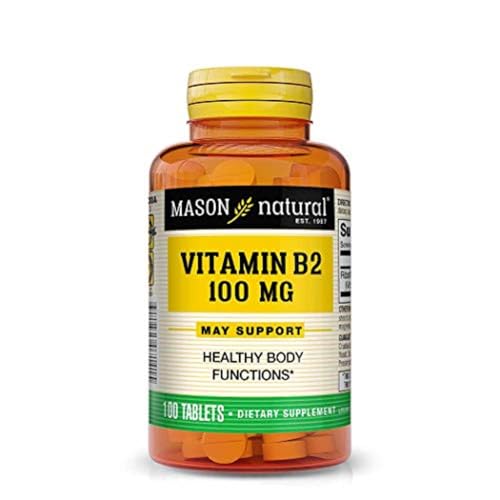 tabletas B2 Mason Vitamins 100mg