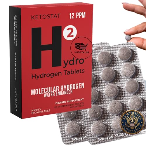 tabletas de agua hidrógeno para hidratación