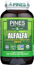 tabletas de alfalfa orgánica para energía