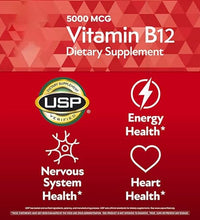tabletas de B12 para bienestar general