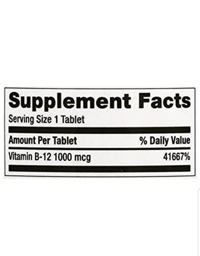 tabletas de B12 para energía diaria