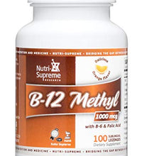 tabletas de B12 para energía