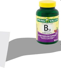 tabletas de B12 para salud general