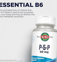 tabletas de B6 para metabolismo saludable