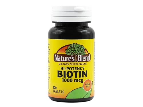 Tabletas de Biotina Nature's Blend
