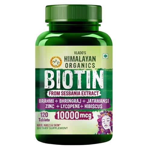 tabletas de biotina para cabello fuerte