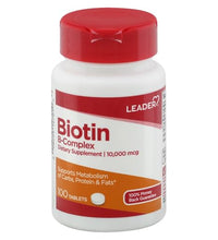 tabletas de biotina para cabello