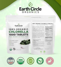 tabletas de chlorella con pared celular rota