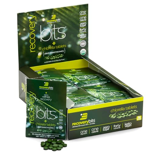 tabletas de chlorella orgánica para energía