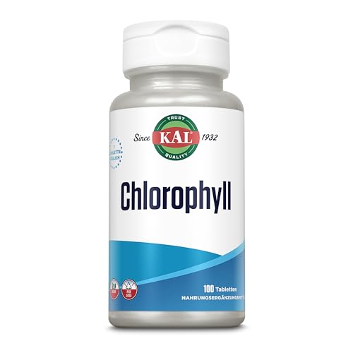 tabletas de clorofila KAL para energía