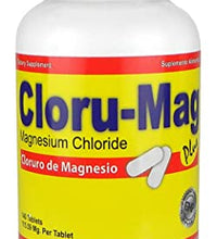 tabletas de cloruro de magnesio para salud