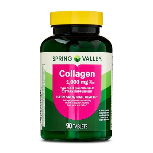 tabletas de colágeno con vitamina C