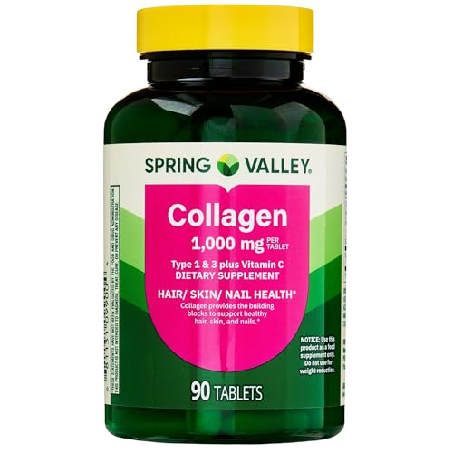 tabletas de colágeno de 1000 mg