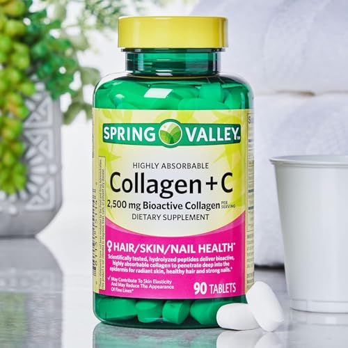 tabletas de colágeno para cabello fuerte