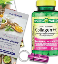 tabletas de colágeno para piel saludable