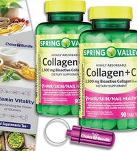 tabletas de colágeno para piel