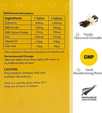 tabletas de colostrum de alta calidad
